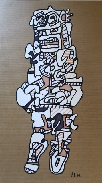 Jean Dubuffet, ‘Personnage ’, 1972, Late Ninety