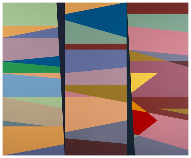 Odili Donald Odita, ‘2nd and 3rd Degree of Separation (OD15.004)’, 2015, Stevenson