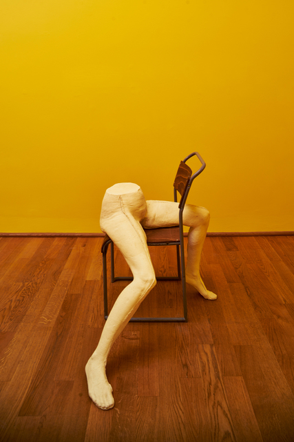 Sarah Lucas, ‘Pauline (Installation view)’, 2015, 56th Venice Biennale