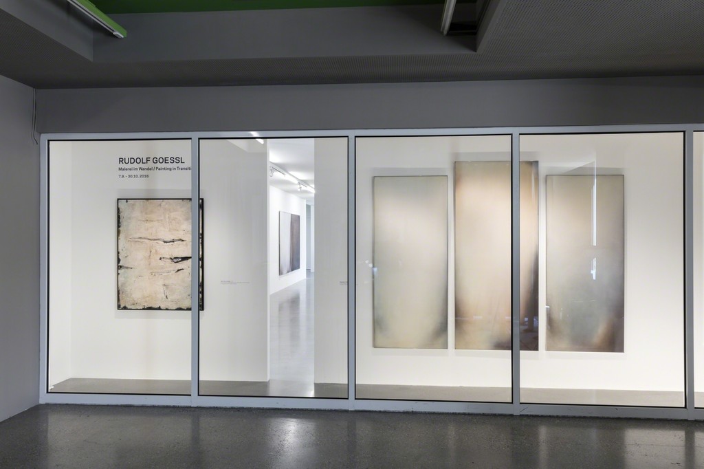 Exhibition View „Rudolf Goessl. Painting in Transition“
Photo: © Belvedere, Vienna Exhibition View „Rudolf Goessl. Painting in Transition“
Photo: © Belvedere, Vienna