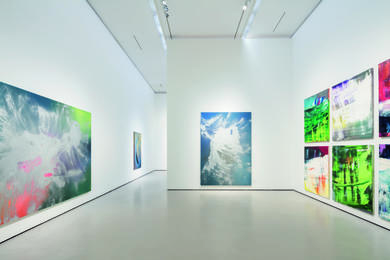 Exhibition View Hubert Scheibl – Fly, Photo: © Belvedere, Vienna Exhibition View Hubert Scheibl – Fly, Photo: © Belvedere, Vienna