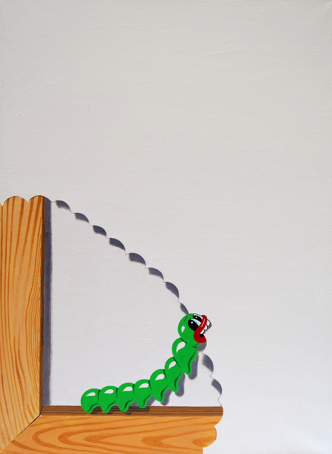 HuskMitNavn, ‘Wormhole’, 2017, Painting, Acrylic on Canvas, V1 Gallery