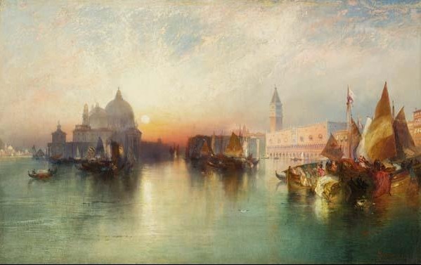 Thomas Moran, ‘View of Venice’, 1895, Painting, Oil on Canvas, Davis Museum