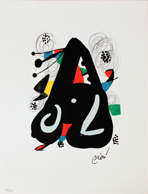 Joan Miró, ‘Untitled from La Melodie Acide XIII’, 1980, ArtWise