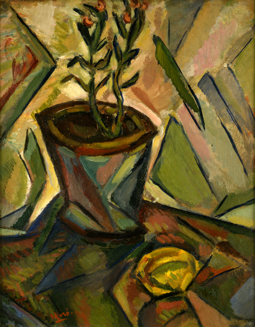 Joan Miró, ‘Le Pot de fleurs et le citron’, 1916, MK Fine Art