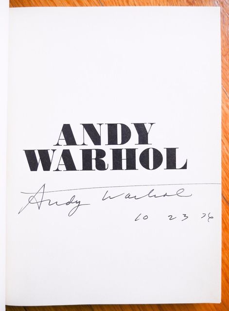 Andy Warhol, ‘Moderna Museet Stockholm 1968 - SIGNED and dated.’, MultiplesInc Projects