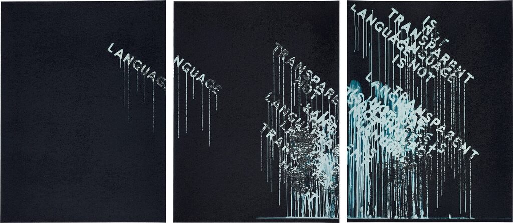 Mel Bochner - Language Is Not Transparent (K.W. 2017.01)