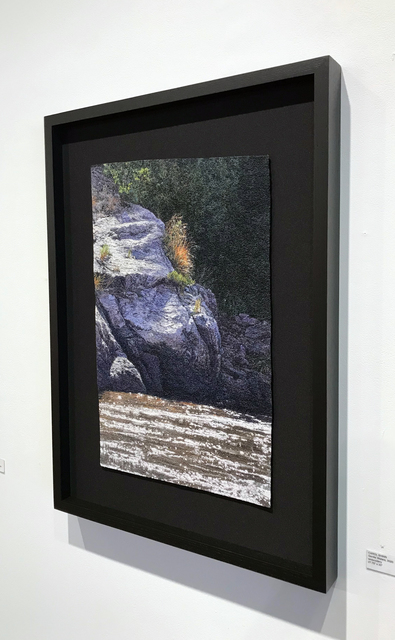 Carol Shinn, ‘Gentle Waters’, 2020, Textile Arts, Embroidery, Duane Reed Gallery