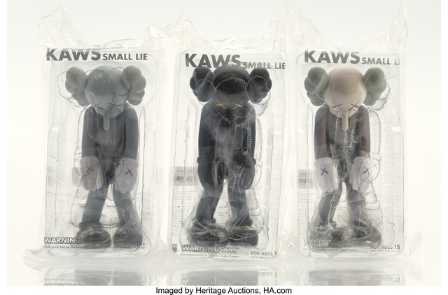 KAWS, ‘Small Lie (three works)’, 2017, Heritage Auctions