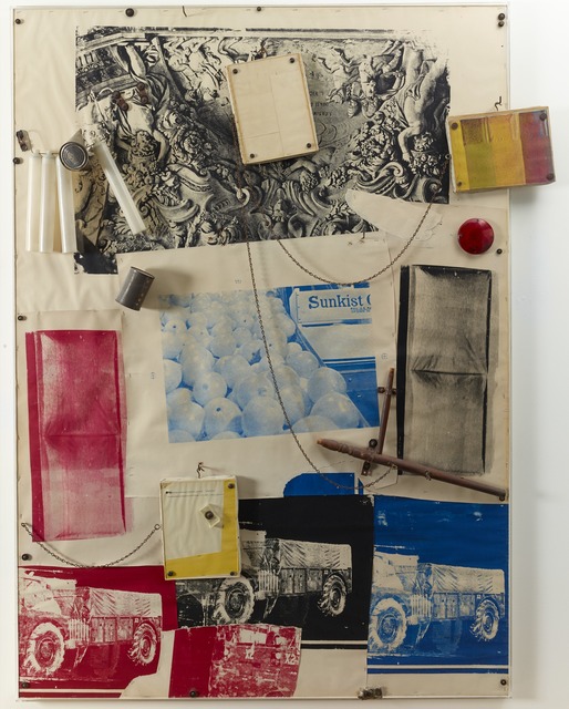 Robert Rauschenberg, ‘Sleep for Yvonne Rainer’, 1965, San Francisco Museum of Modern Art (SFMOMA)