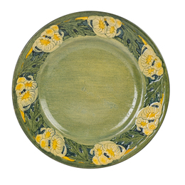 Early Plate With Chrysanthemums, New Orleans, LA