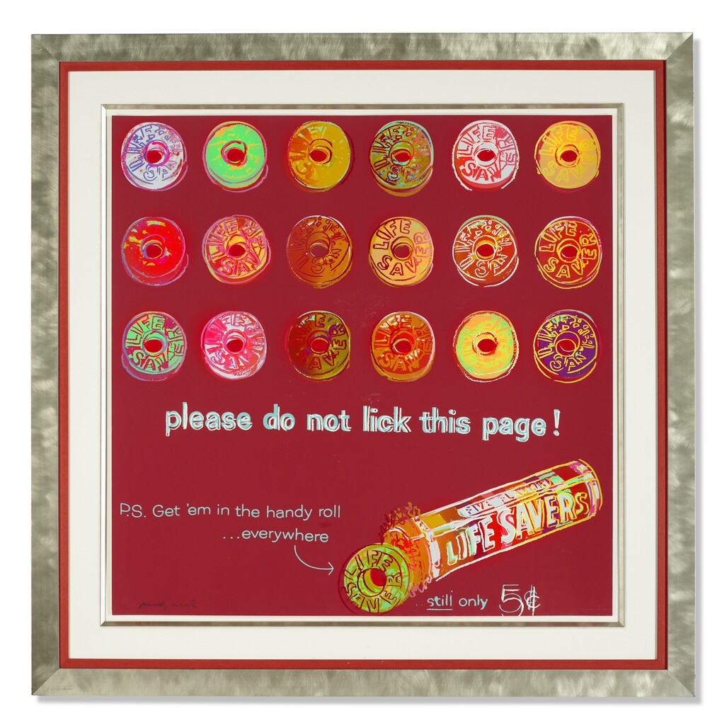 Andy Warhol - Life Savers, from Ads
