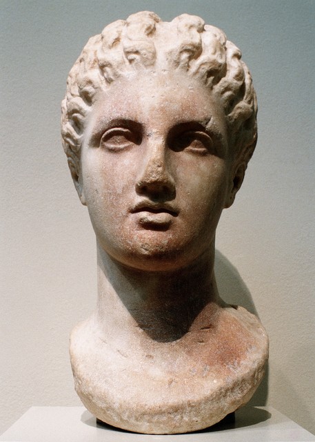 Unknown Greek, ‘Marble head of a goddess’, 4th century B.C., The Metropolitan Museum of Art