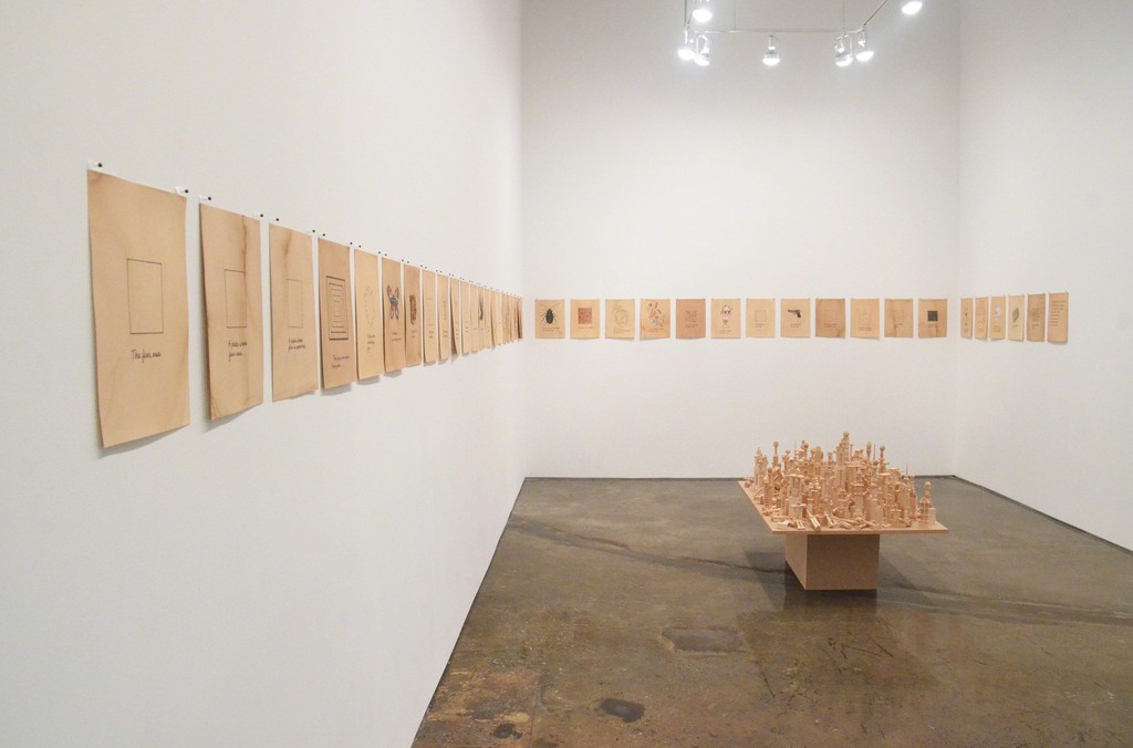 Installation view of Roberta Allen: Some Facts About Fear, MINUS SPACE, 2017 Installation view of Roberta Allen: Some Facts About Fear, MINUS SPACE, 2017