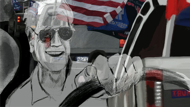 Heidi Neff, ‘Road to the White House’, 2020, Print, Giclée Print on Cotton Rag paper (dims reflect mat size, images are 5.625" x 10"), Amos Eno Gallery