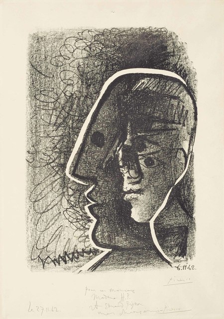 Pablo Picasso, ‘Picasso from 1916 to 1961 (Heads of Picasso and Cocteau)’, 1962, Christie's