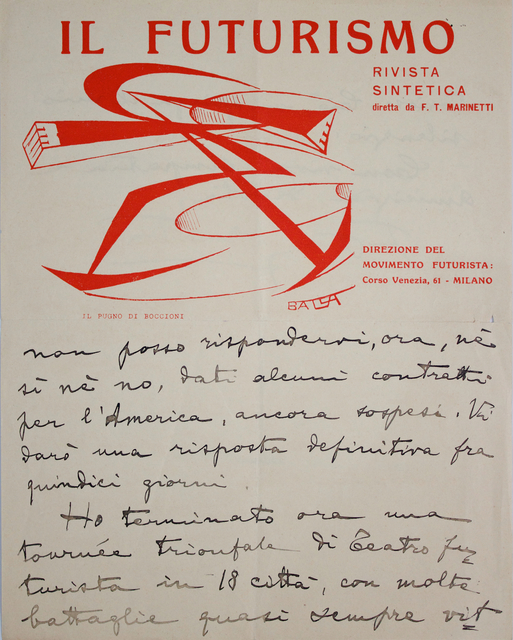 Giacomo Balla, ‘Il Futurismo (2)’, 1915-1923, Studio Mariani Gallery