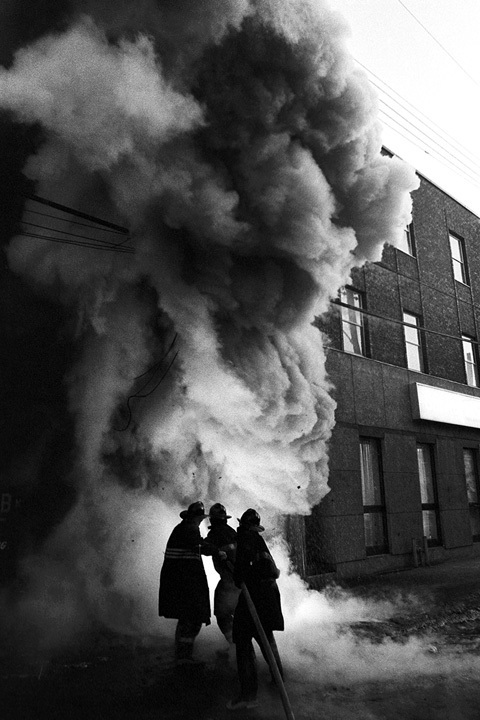 Trois Pompiers – REJEAN MELOCHE – available to buy at theprintatelier.com Trois Pompiers – REJEAN MELOCHE – available to buy at theprintatelier.com