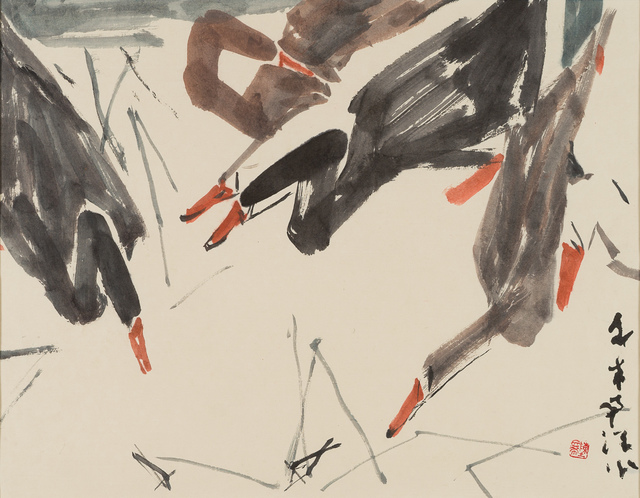 Chen Wen Hsi, ‘Bathing Ducks’, 33 Auction