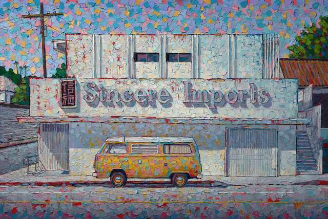 Raymond Logan, ‘Sincere Imports’, 2020, Painting, Oil on canvas, George Billis Gallery