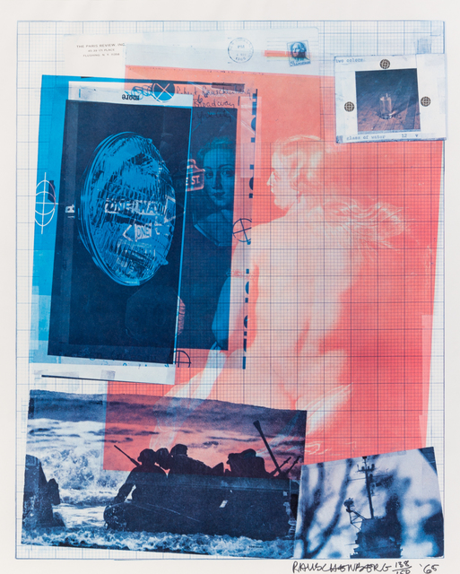 Robert Rauschenberg, ‘The Paris Review’, 1965, Hindman