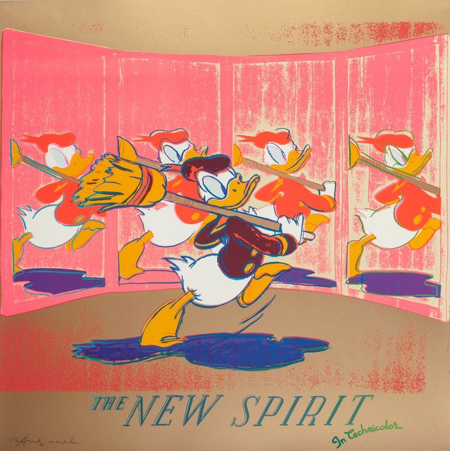 Andy Warhol, ‘The New Spirit (Donald Duck), from the Ads portfolio’, 1985, Heritage Auctions