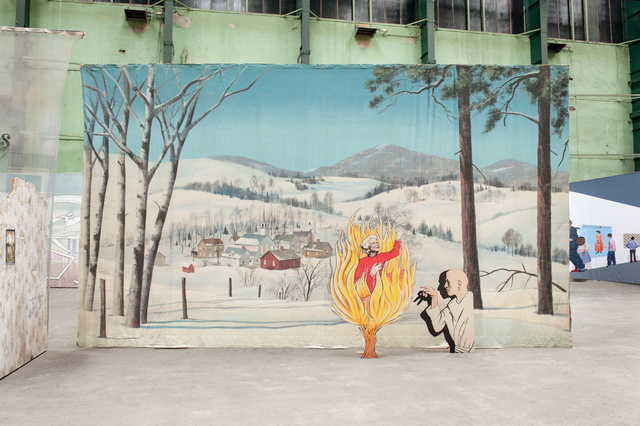 Jim Shaw, ‘The Burning Bush’, 2013, MASS MoCA