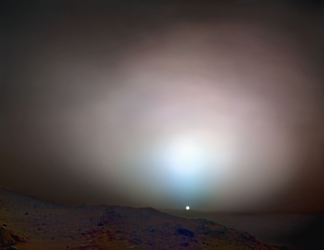 Michael Benson, ‘Sunset on Mars, Spirit Rover, May 19, 2005’, 2012, Flowers