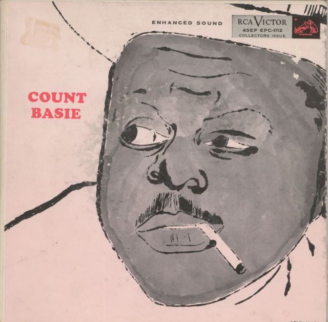Andy Warhol, ‘Count Basie’, 1955, Print, Offset print on vinyl sleeve with mention "Cover painting by Andy Warhol" and vinyl record, NextStreet Gallery