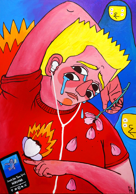 Ricardo Cavolo, ‘Bart’, 2019, StolenSpace Gallery