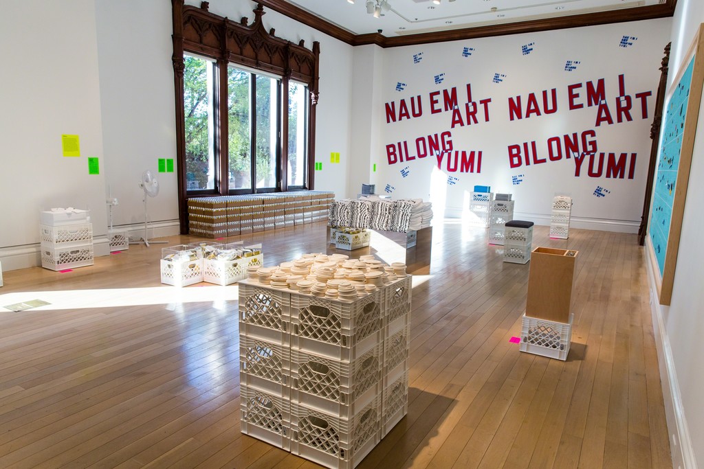 Installation view of the exhibition Take Me (I’m Yours), September 16, 2016 – February 5, 2017. The Jewish Museum, NY. Photo by: David Heald. Installation view of the exhibition Take Me (I’m Yours), September 16, 2016 – February 5, 2017. The Jewish Museum, NY. Photo by: David Heald.