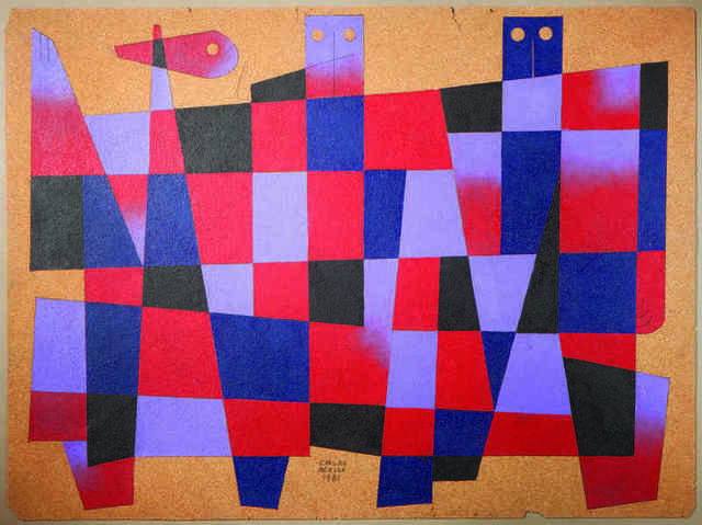 Carlos Merida, ‘ Composition aux personnages’, 1981, Galerie Céline Moine & LGFA