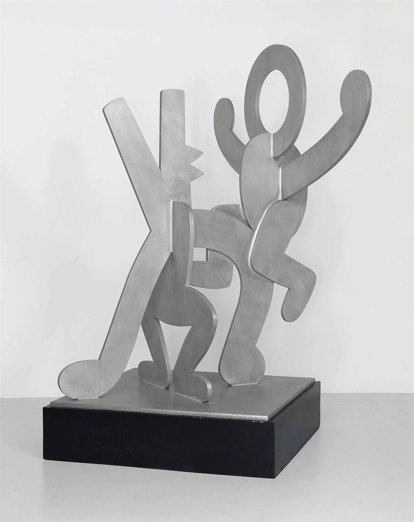Keith Haring - Untitled "Figure Balancing On Dog"
