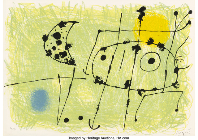 Joan Miró, ‘Le Lazard aux plumes d'or’, 1967, Heritage Auctions