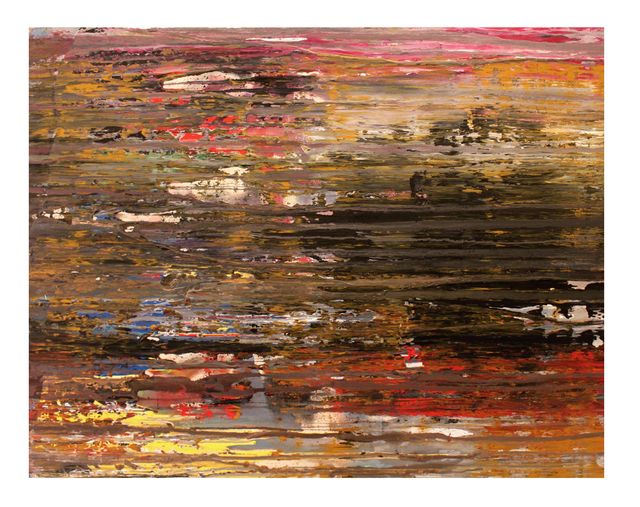 Bashir Qonqar, ‘The Tree and The Lake ’, 2017, Painting, Acrylic on Canvas, Bab idDeir Art Gallery