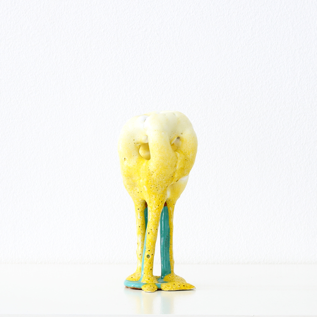Bente Skjøttgaard, ‘YELLOW METAMORPHOSIS #1777’, 2017, Sculpture, Ceramics, Stoneware, Glaze, Berg Gallery