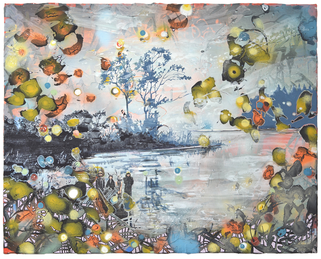 Andrea Damp, ‘Jeden ganzen halben Tag’, 2020, Painting, Oil and acrylic on canvas, Galerie Barbara von Stechow