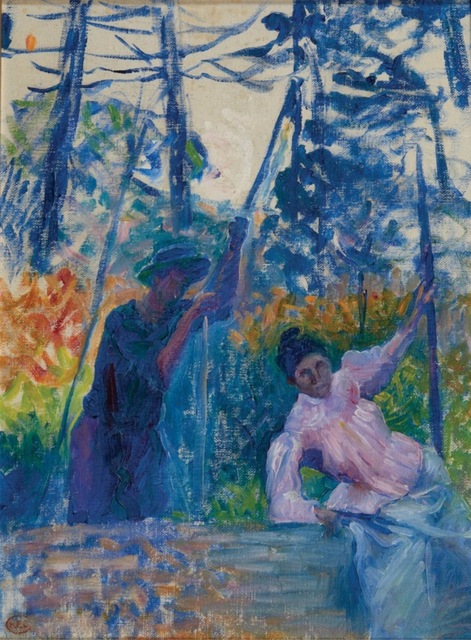 Henri-Edmond Cross, ‘Etude pour "Jardin en Provence"’, 1901, BAILLY GALLERY
