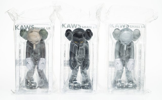 KAWS, ‘Small Lie, set of three’, 2017, Heritage Auctions