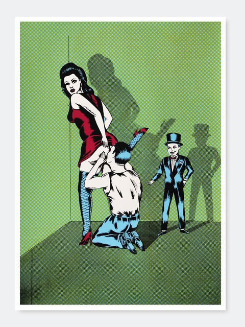 Alexis Ross, ‘Untitled’, 2017, Print, 4 color hand pulled silkscreen print on natural Rivoli 300 gr paper, V1 Gallery