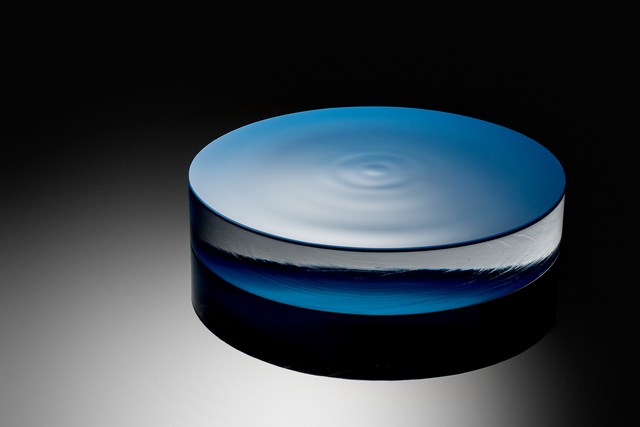 Tora Urup, ‘Blue Plate I’, 2015, Design/Decorative Art, Glass, Galerie Kuzebauch