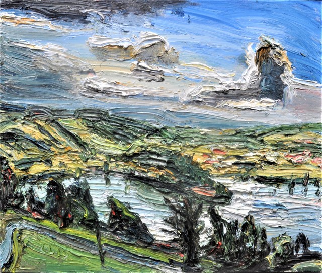 Christopher Lehmpfuhl, ‘Vor Dem Gewitter’, 2018, Painting, Oil on canvas, GALERIE URS REICHLIN