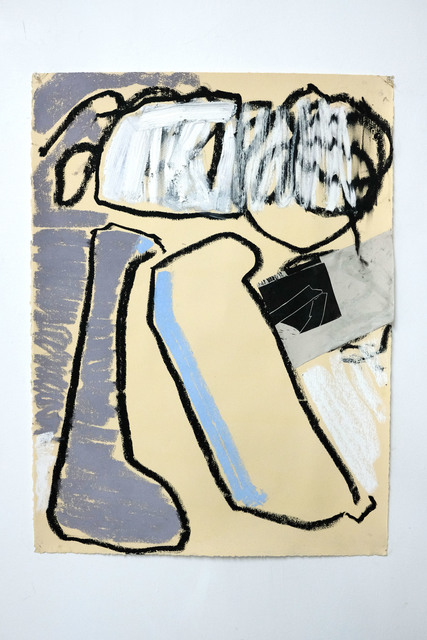 Taylor O. Thomas, ‘Paper in wads’, 2018, Painting, Oil stick, pastel, ink oil, vellum on paper, Deli Grocery