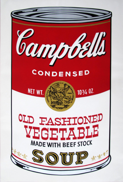 Andy Warhol, ‘Campbell’s Soup II: Old Fashioned Vegetable (FS II.54)’, 1969, Print, Screenprint on Paper, Revolver Gallery