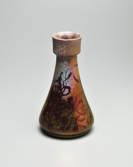 Clément Massier, ‘Floral Flames’, 1900, Design/Decorative Art, Earthenware, Jason Jacques Gallery