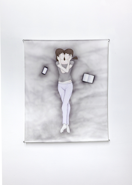 Andrea Crespo, ‘attracting...’, 2015, Print, Digital print on cotton sateen, Swiss Institute