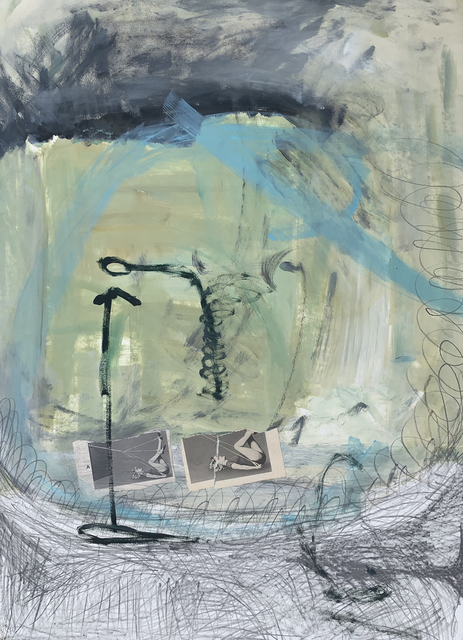 Dorothy Fitzgerald, ‘Ritual Based’, 2018, Painting, Mixed media on paper, Resource Art