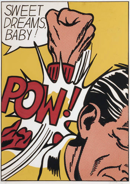 Roy Lichtenstein, ‘SWEET DREAMS, BABY!’, 1965, Print, Screenprint on heavy, smooth, white woven paper, Marcel Katz Art