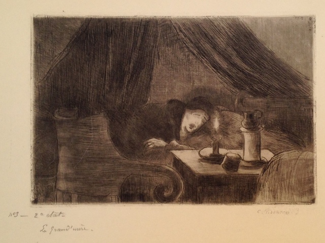 Camille Pissarro, ‘Grand-mere (effet de lumiere)’, 1889, Harris Schrank Fine Prints
