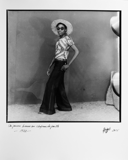 Ambroise Ngaimoko, ‘Un jeune homme au chapeau de paille’, 1972, Magnin-A